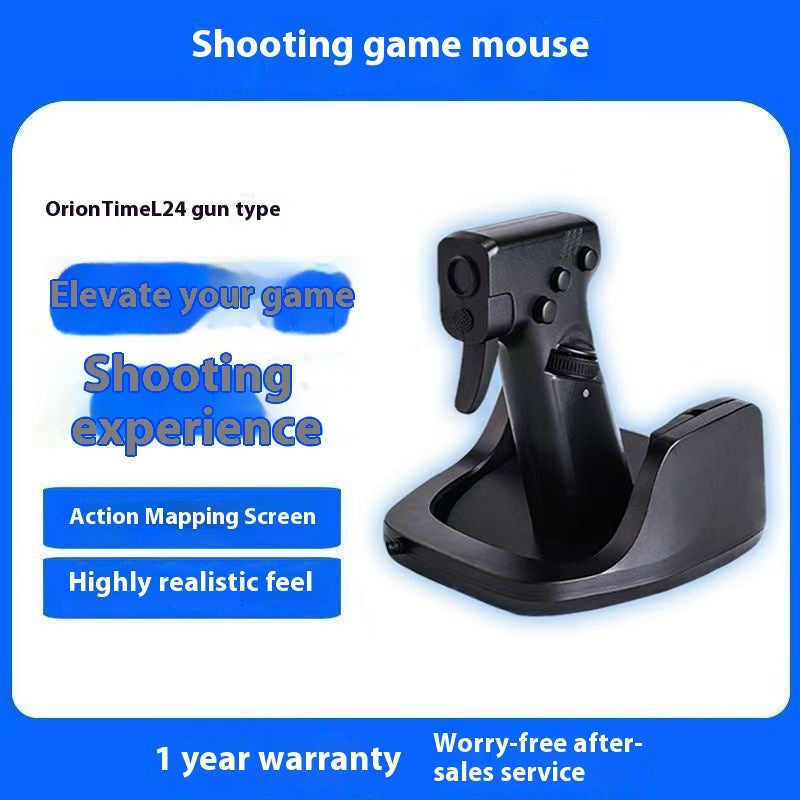 BLYNTRA Pistol Style Vertical Handle Mouse – Shooter FPS Wired Peripheral BLYNTRA