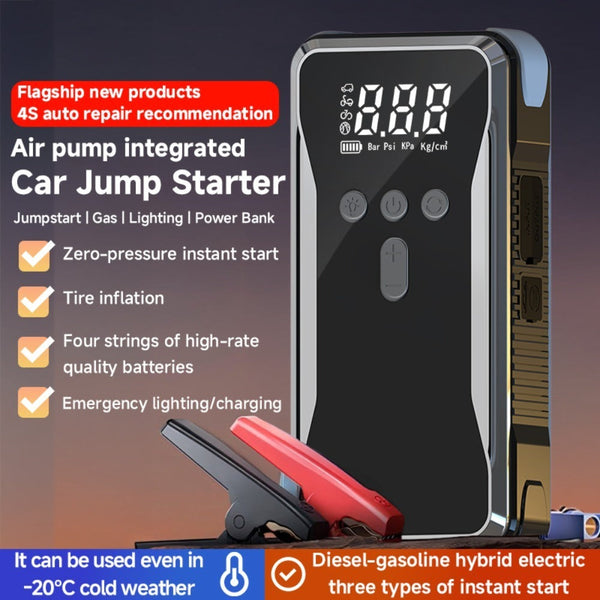 4000A Car Jump Starter & Air Compressor 12V Silicone Back Scrub Bath Brush