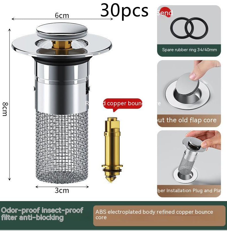 SmartSeal Sink Drainer Stopper BLYNTRA